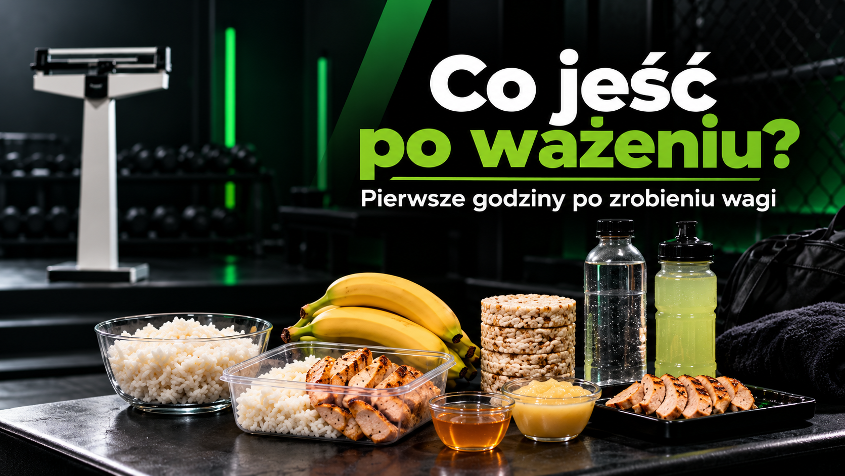 Co jeść po ważeniu? Pierwsze godziny po zrobieniu wagi
